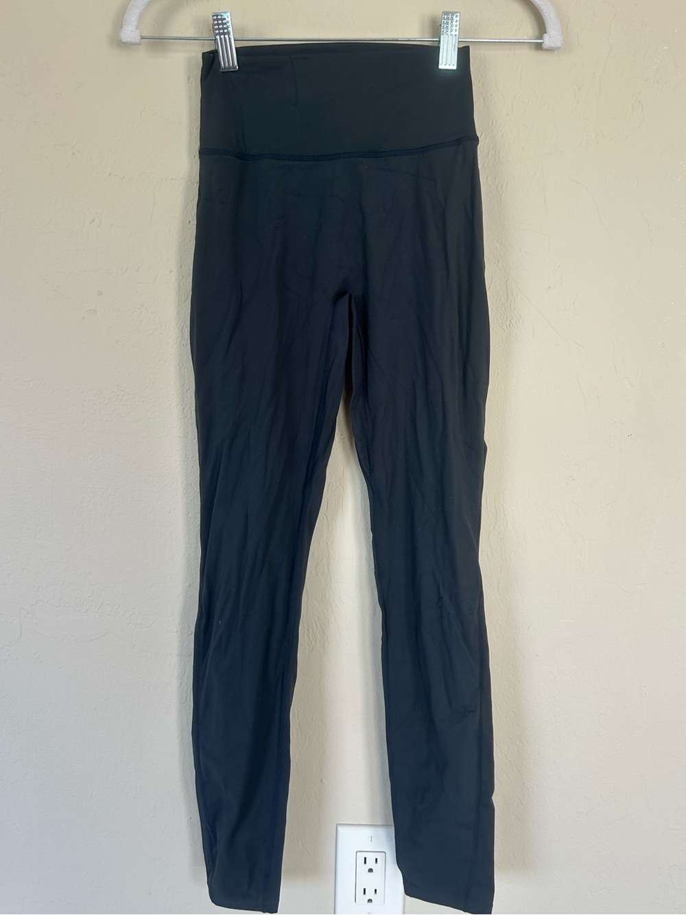 Womens Black Leggings Size Small (1699)